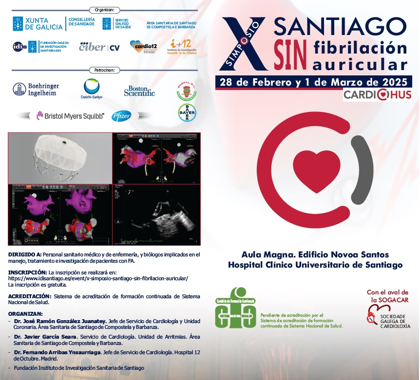 X Santiago sin fibrilación auricular 2025